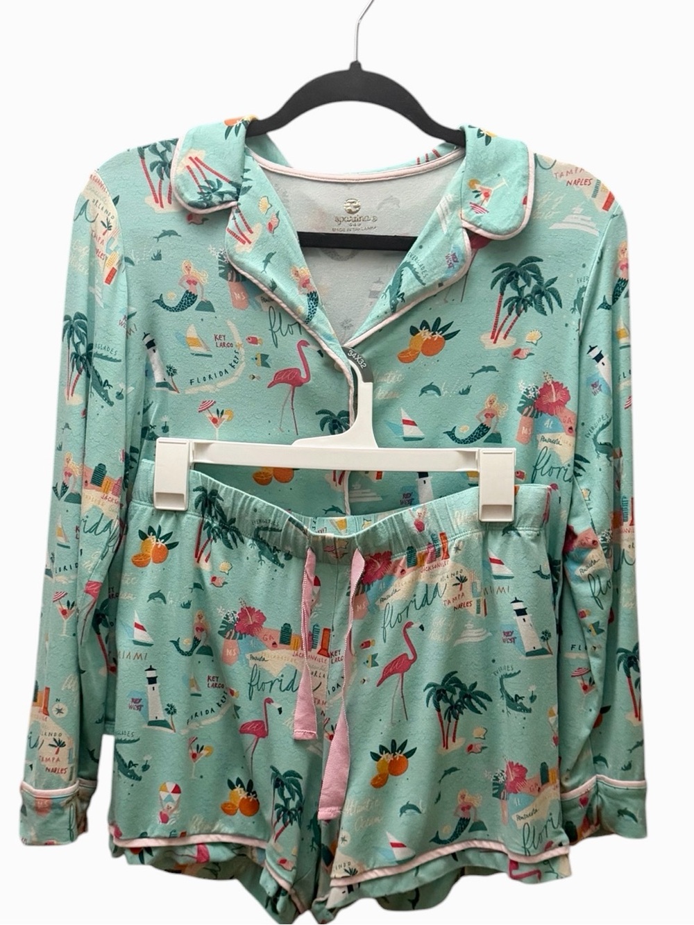Spartina 449 Florida print pajama set size small